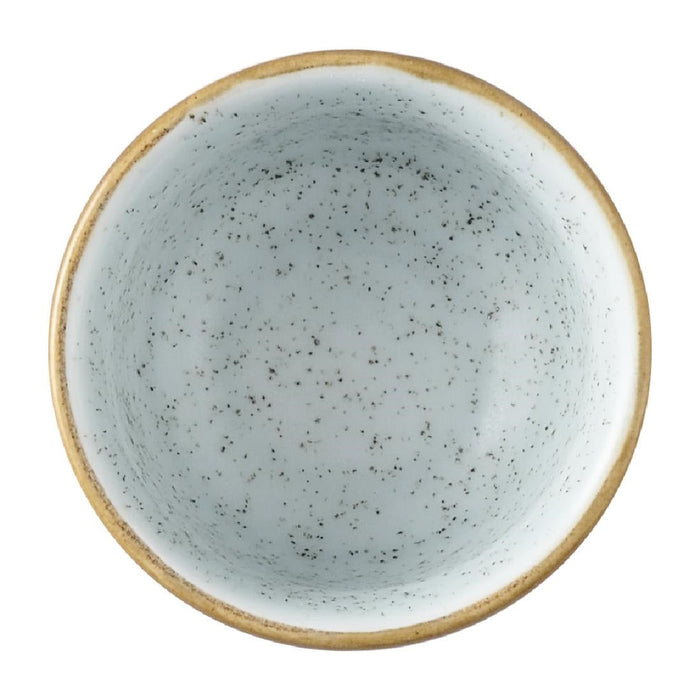 Churchill Nourish Cinnamon Brown Duck Egg Kochi Dip Pots 60ml (12 Pack) Churchill Super Vitrified