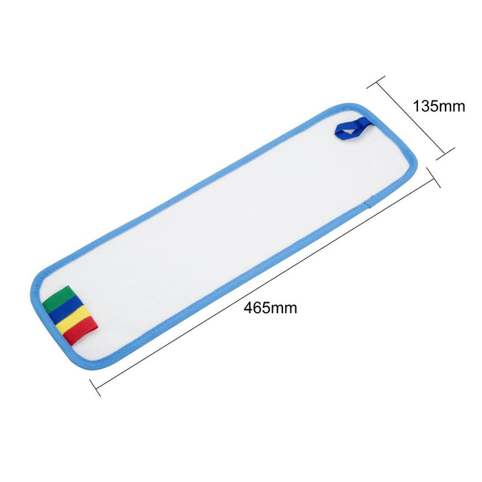 Jantex 400mm Flat Mop Head Micro Fibre Pad Jantex