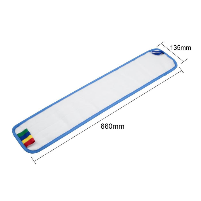 Jantex 600mm Flat Mop Head Micro Fibre Pad Jantex