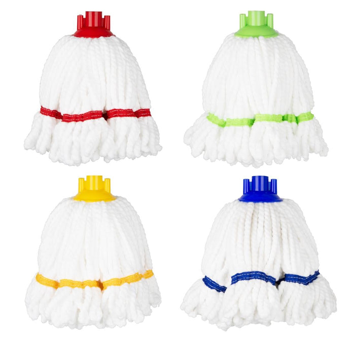 Jantex Microfibre Mop Head Red Stripe 150g Jantex