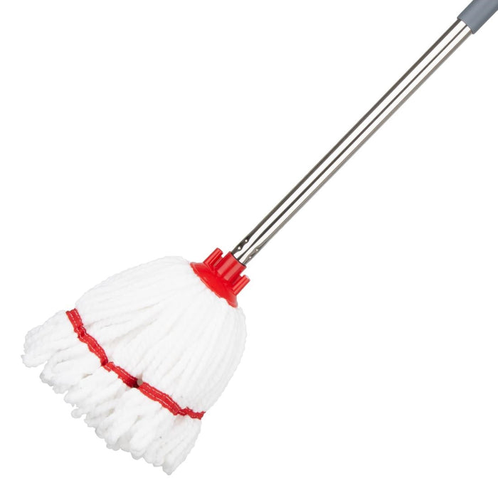 Jantex Microfibre Mop Head Red Stripe 150g Jantex