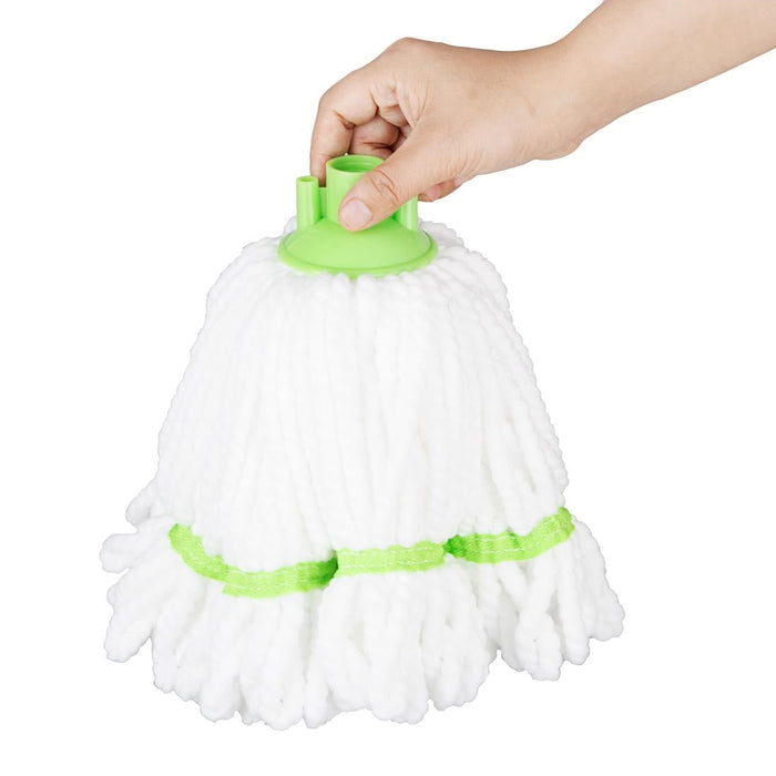 Jantex Microfibre Mop Head Green Stripe 150g Jantex