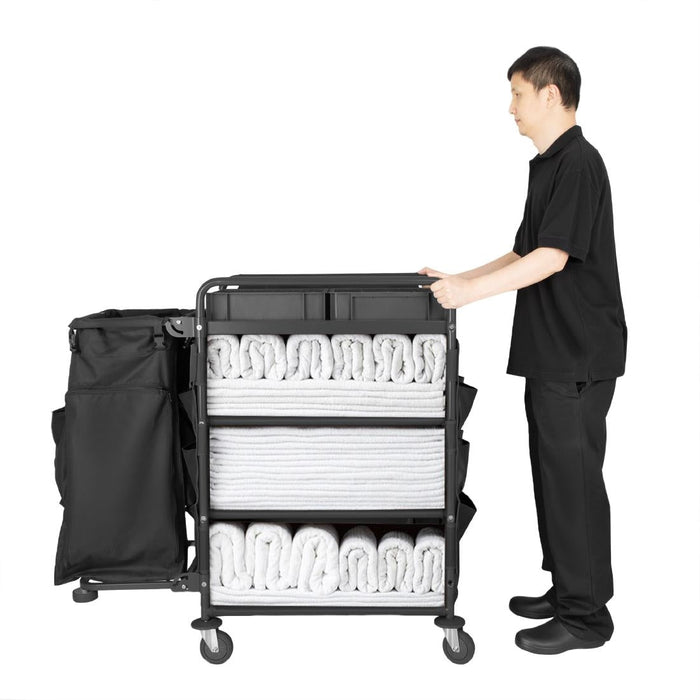 Jantex Compact Housekeeping Trolley Jantex