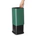 Bolero Square Waste Bin Green 7Ltr Bolero