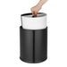 Bolero 2 Compartment Hotel Bin Black Bolero