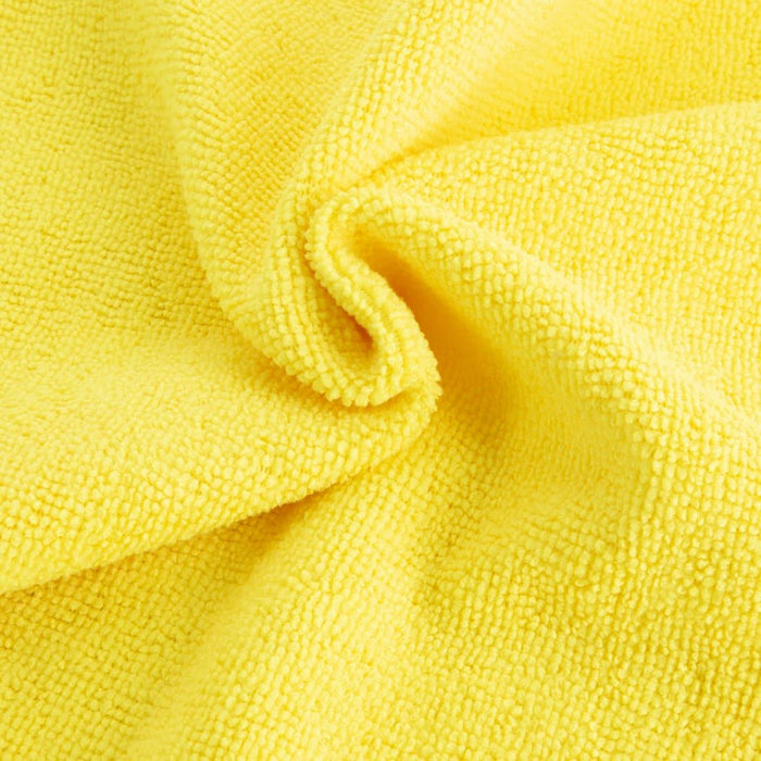 Jantex Microfibre Cloths Yellow (5 Pack) Jantex