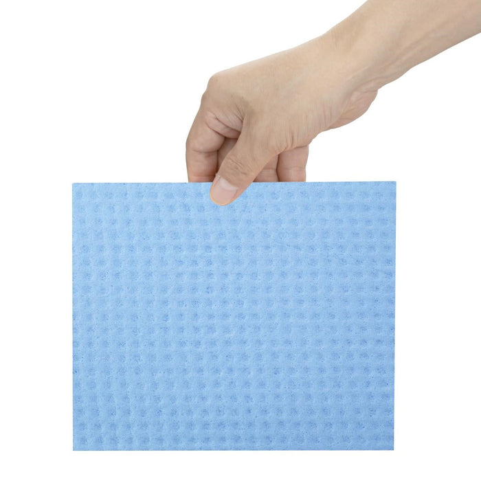 Jantex Sponge Cleaning Cloths - Blue (10 Pack) Jantex