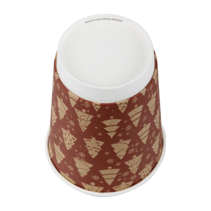 Fiesta Recyclable Christmas Hot Cup Double Wall 12oz (500 Pack) Fiesta Recyclable