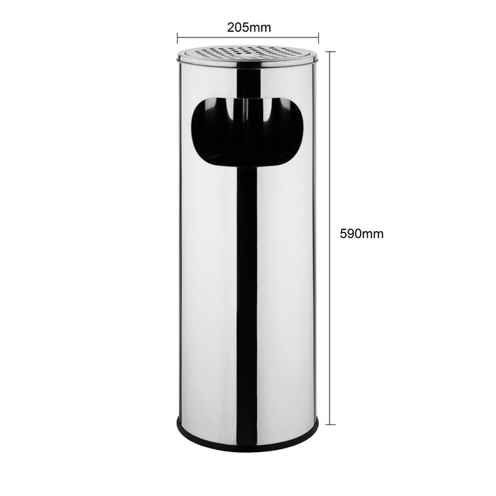 Bolero Cigarette Bin 12Ltr Bolero