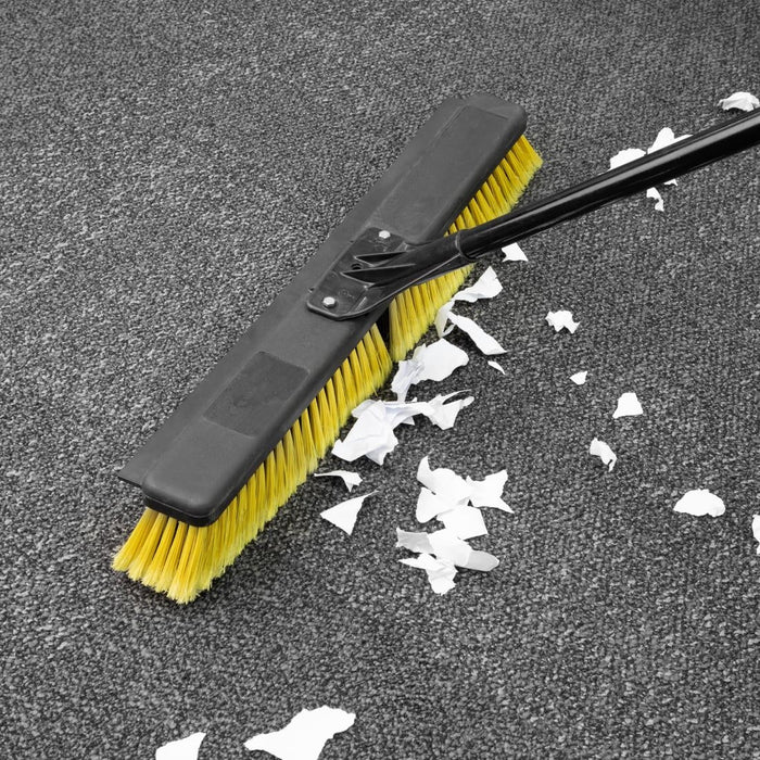 Jantex Heavy Duty Broom & Handle Set with Squeegee 24" Jantex
