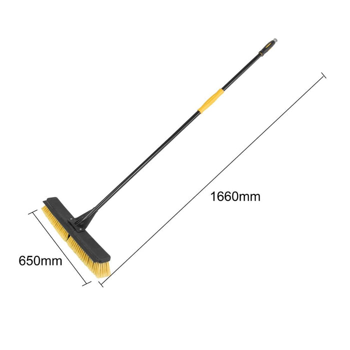 Jantex Heavy Duty Broom & Handle Set with Squeegee 24" Jantex