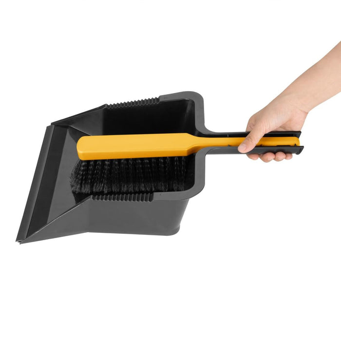 Jantex Heavy Duty Dustpan & Brush set Jantex