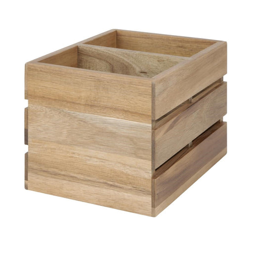 Olympia Table Organiser Acacia Wood 210x160x150mm Olympia