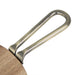 Olympia Round Paddle Board Acacia Wood Metal Handle 458x305mm Olympia