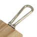 Olympia Rectangular Paddle Board Acacia Wood Metal Handle 575x152mm Olympia