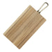 Olympia Rectangular Paddle Board Acacia Wood Metal Handles 615x260x20mm Olympia