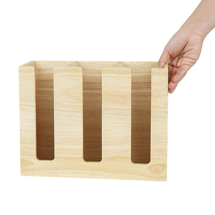 Olympia Cup Organiser Hevea Wood 340x120x240mm Olympia