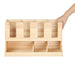 Olympia Cup and Condiment Station Hevea Wood 450x120x240mm Olympia