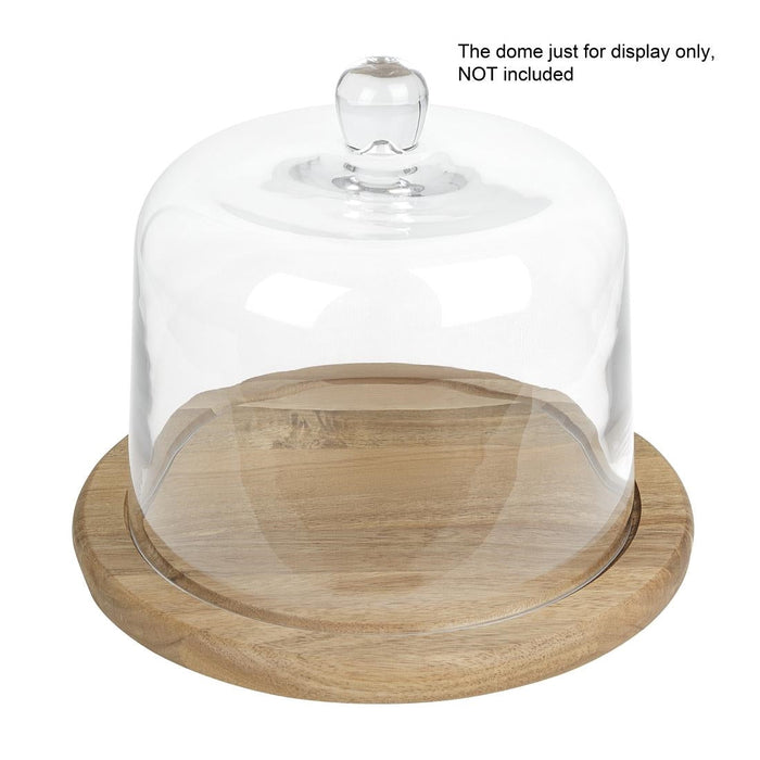 Olympia Round Acacia Wood Board for HW798 200mm Dome 246x20mm Olympia