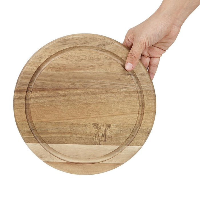 Olympia Round Acacia Wood Board for HW798 200mm Dome 246x20mm Olympia