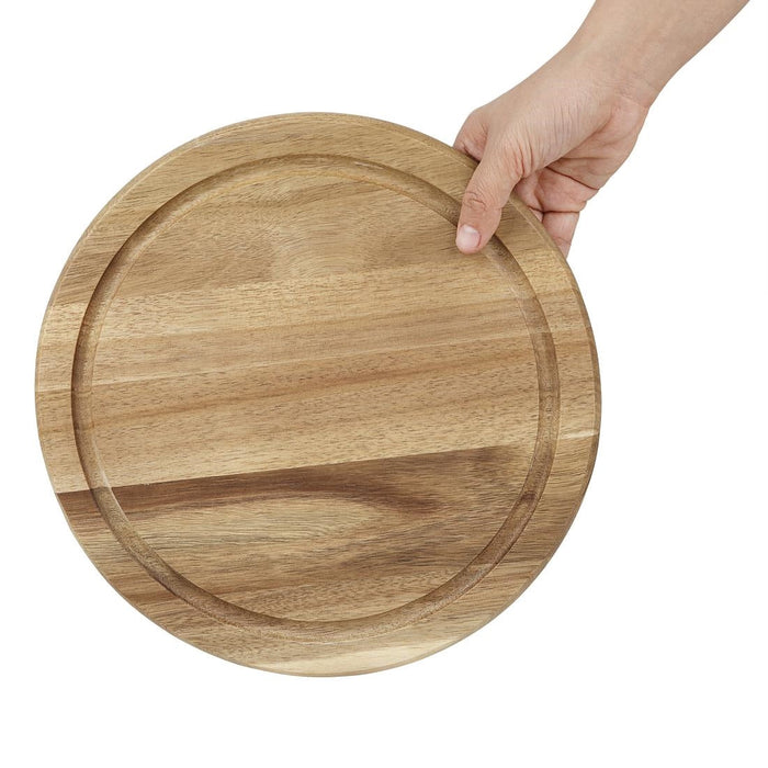 Olympia Round Acacia Wood Board for HW799 240mm Dome 283x20mm Olympia