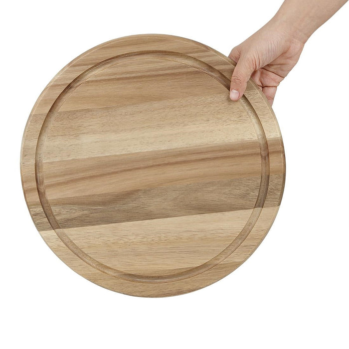 Olympia Round Acacia Wood Board for CS014 Dome 330x20mm Olympia