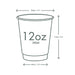 Vegware Christmas Double Wall Hot Cup 89-Series 12oz (500 pack) Vegware