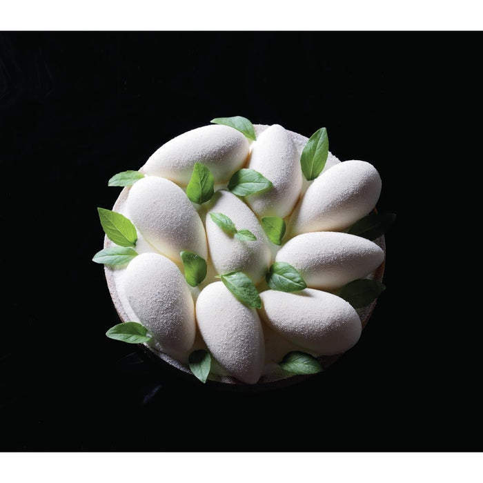 Pavoni Silicone Quenelle Tonda Mould 600x400mm Pavoni