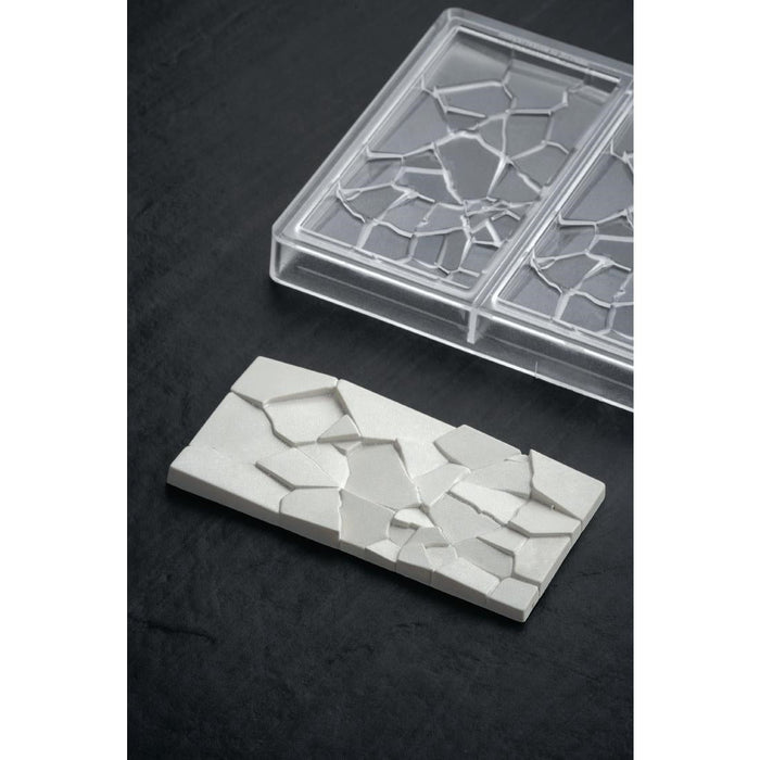 Pavoni Crush By Fiorani Chocolate Bar Mould 275x175mm Pavoni