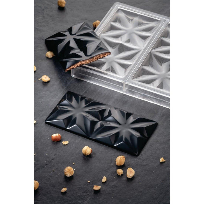 Pavoni Edelweiss By Vallee Chocolate Bar Mould 275x 75mm Pavoni