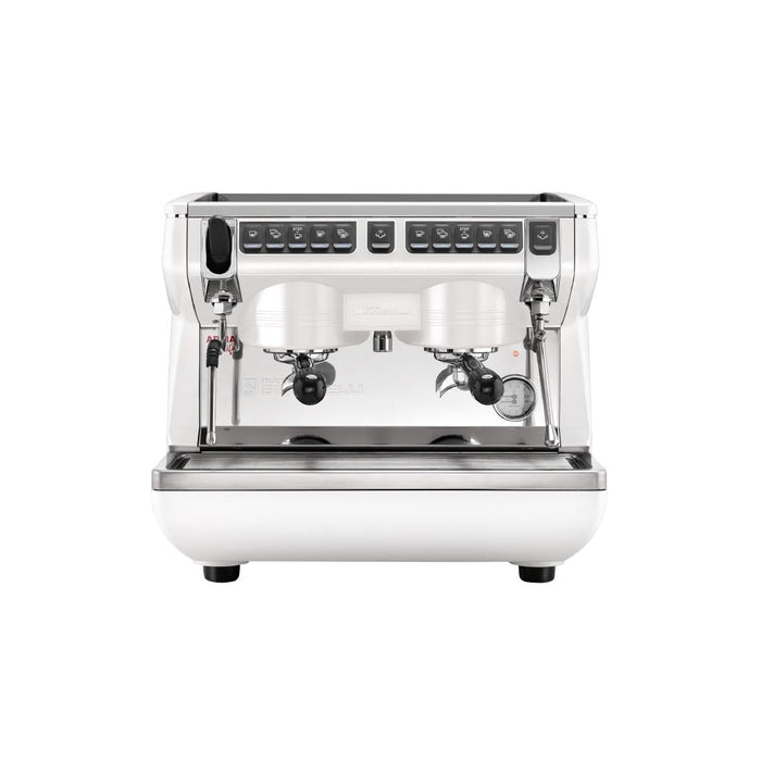 Nuova Simonelli Appia Compact 2 Group Coffee Machine with Autosteam Wand White Nuova Simonelli
