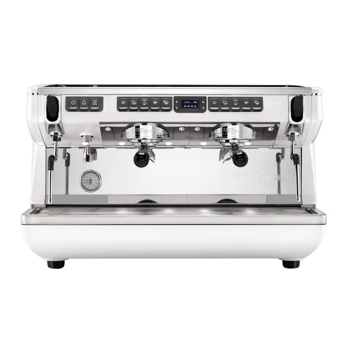 Nuova Simonelli Appia XT 2 Group Coffee Machine White Nuova Simonelli