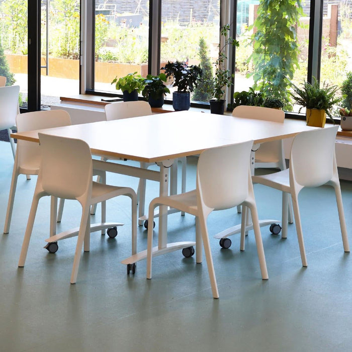 Origin POP Chair Traffic White 480x500x790mm (2 Pack) Origin