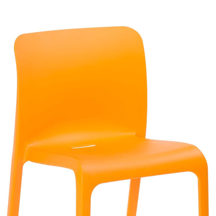 Origin POP Chair Deep Orange 480x500x790mm (2 Pack) Origin