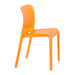 Origin POP Chair Deep Orange 480x500x790mm (2 Pack) Origin