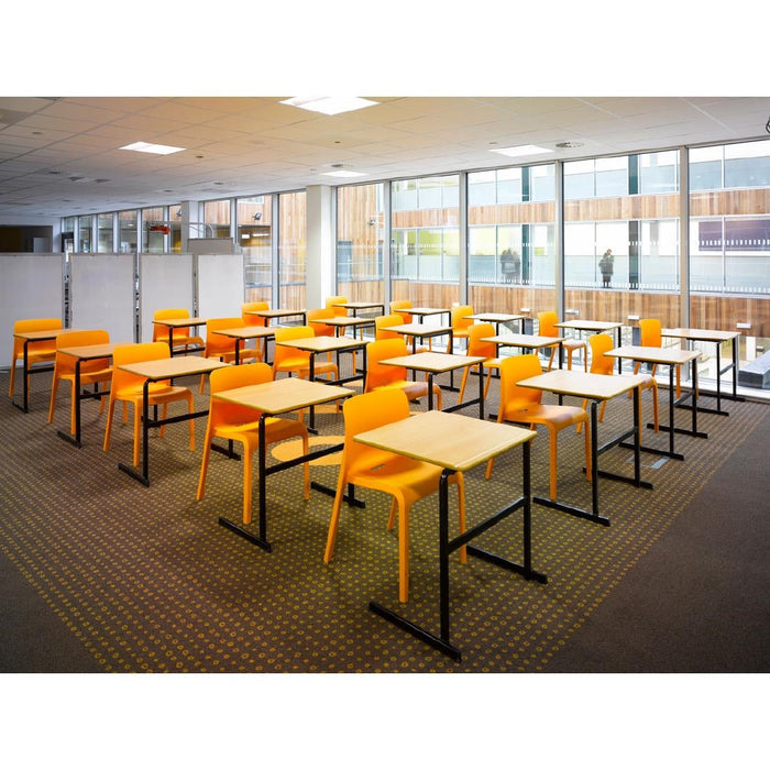 Origin POP Chair Deep Orange 480x500x790mm (2 Pack) Origin