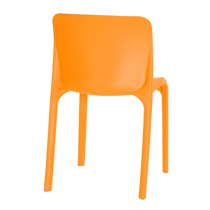 Origin POP Chair Deep Orange 480x500x790mm (2 Pack) Origin