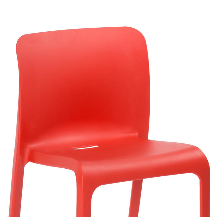 Origin POP Chair Pure Red 480x500x790mm (2 Pack) Origin