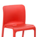 Origin POP Chair Pure Red 480x500x790mm (2 Pack) Origin