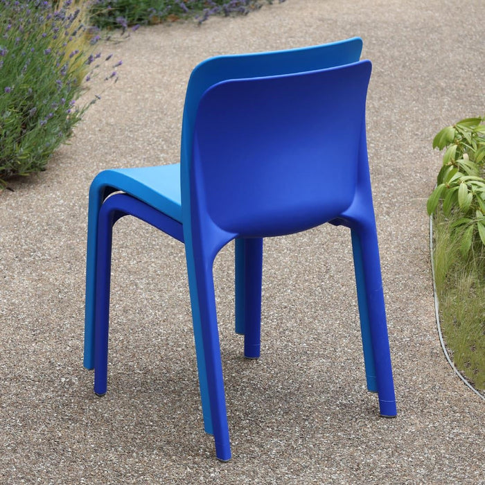 Origin POP Chair Marine Blue 480x500x790mm (2 Pack) Origin