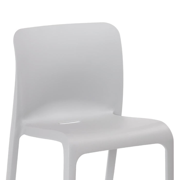 Origin POP Chair Signal Grey 480x500x790mm (2 Pack) Origin