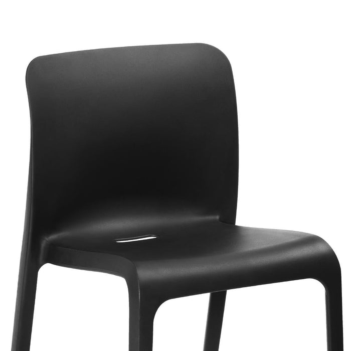 Origin POP Chair Traffic Black 480x500x790mm (2 Pack) Origin