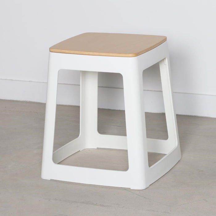 Origin Base Stool Traffic White 400x400x440mm (2 Pack) Origin
