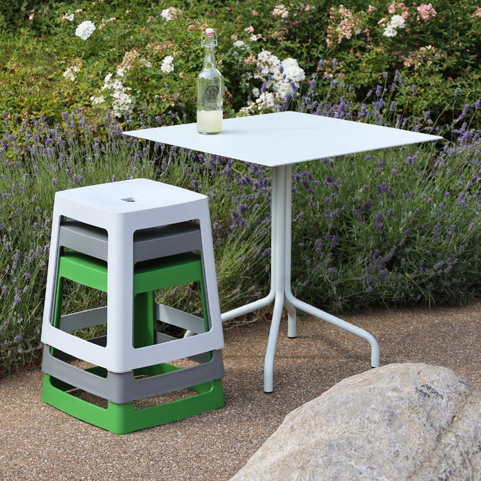 Origin Base Stool May Green 400x400x440mm (2 Pack) Origin