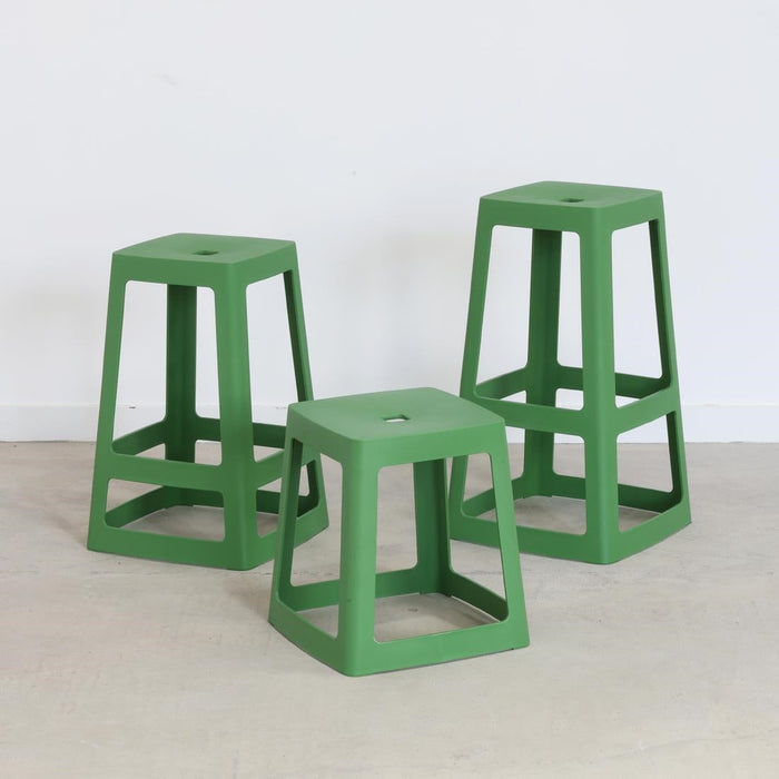 Origin Base Stool May Green 400x400x440mm (2 Pack) Origin