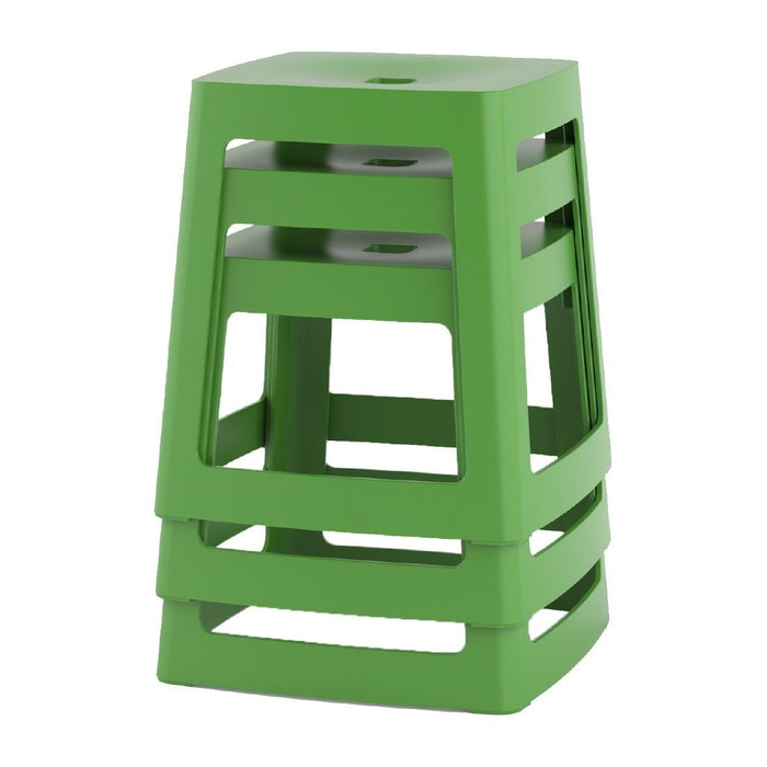 Origin Base Stool May Green 400x400x440mm (2 Pack) Origin