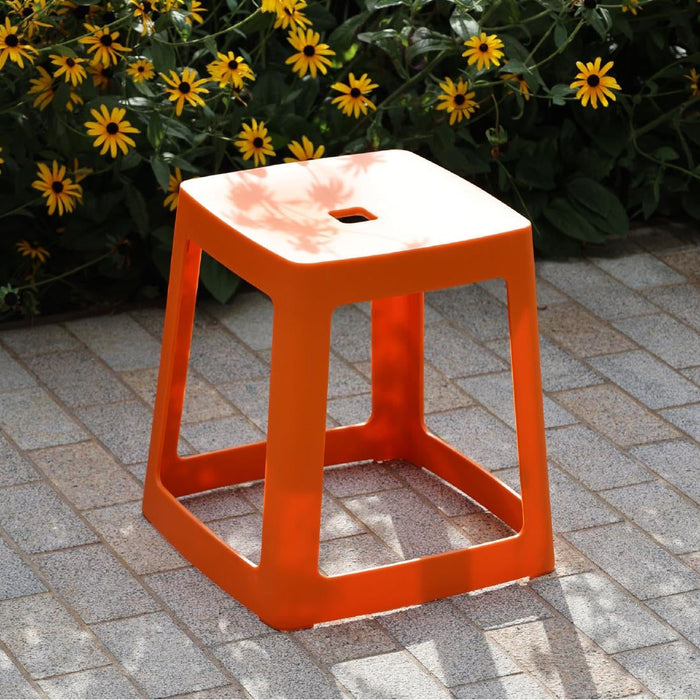 Origin Base Stool Signal Orange 400x400x440mm (2 Pack) Origin