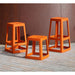 Origin Base Stool Signal Orange 400x400x440mm (2 Pack) Origin