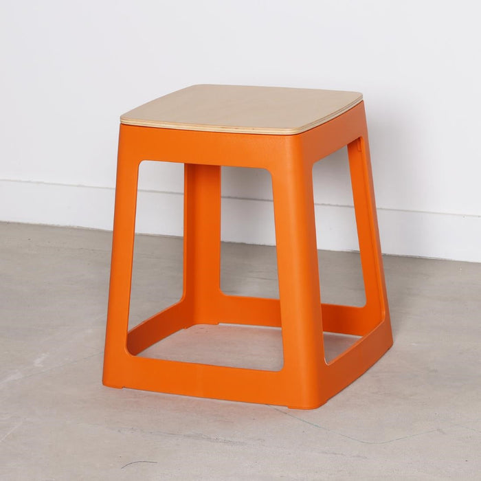 Origin Base Stool Signal Orange 400x400x440mm (2 Pack) Origin