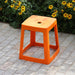 Origin Base Stool Signal Orange 400x400x440mm (2 Pack) Origin